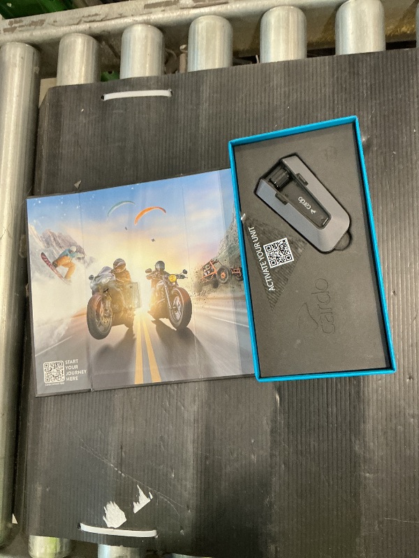 Photo 1 of Cardo PACKTALK PRO Motorcycle Helmet Communication System Intercom, Crash Detection, Auto On/Off, Air Mount, 45mm Speakers