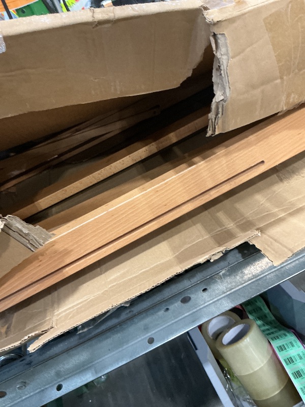 Photo 1 of **UNKNOWN MISSING PIECES**MEEDEN Easel Stand for Painting and Display, Adjustable H Frame Floor Art Easel for Drawing, Heavy Duty Beech Wood Hold Canvas up to 146", 4 Wheels & Storage Tray - Professional for Sign, Studio