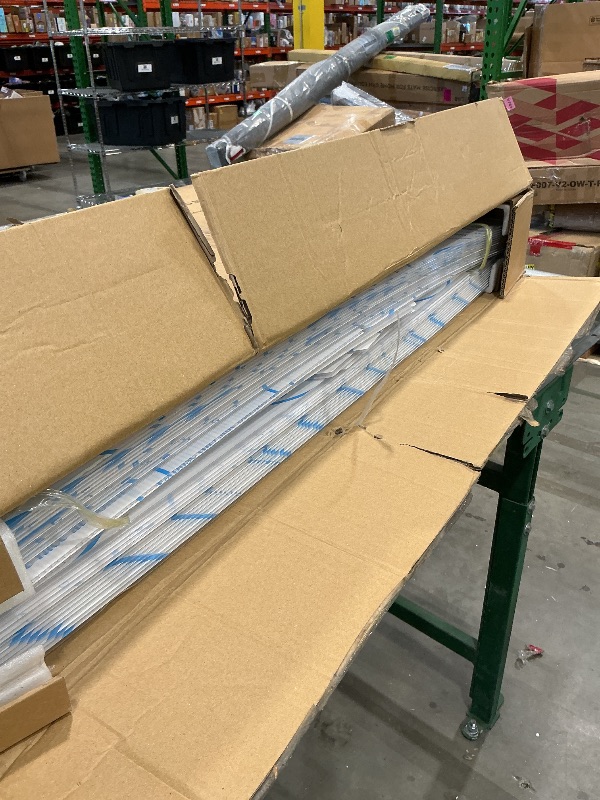 Photo 1 of ***PARTIAL SET*** Just the panel box, missing the framing box** JUST THE PANEL BOX, MISSING THE FRAMING BOX **  

 CuisinSmart 6x12 FT Polycarbonate Greenhouse, Heavy Duty Green Houses Outdoor Aluminum Greenhouses with Sliding Door Adjustable Roof Raised 