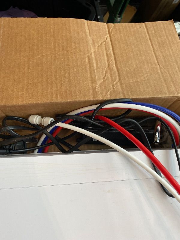 Photo 1 of *Missing items/only whats in picture*
 Reverse Osmosis System with Smart Faucet NSF Certified TDS Reduction, Reinmoson 7 Stage Tankless Reverse Osmosis Water Filter System Under Sink, 400 GPD & 2.5:1 Pure to Drain (RMS-WP-RO400)