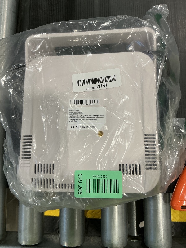 Photo 1 of **MISSING PARTS - Missing the remote**
Android 14 Mini Projector with 4K 8K Support, Smart Projector with Wifi6 and Bluetooth5.4, 600 ANSI, Auto Focus & Obstacle Avoidance 1080P Portable Movie Proyector for Home Outdoor, Magcubic HY350Max