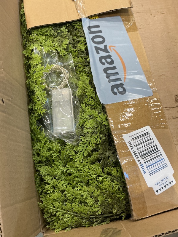 Photo 1 of ** light does not work**
9FT Cedar Garland with Lights, Prelit Christmas Garland Artificial Realistic, Real Touch Pine Christmas Garland for Mantle Stairs Outdoor Decoration, Battery Operated Faux Greenery Garlands Thick Lush