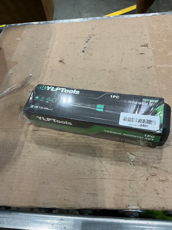 Photo 1 of YLP Tools 1/4-Inch Drive Click Torque Wrench, 20–200 in-lb (2.26–22.6 Nm), ±3% Accuracy, 90-Tooth Ratchet, Dual-Direction, Chrome Vanadium Steel, Includes Storage Case