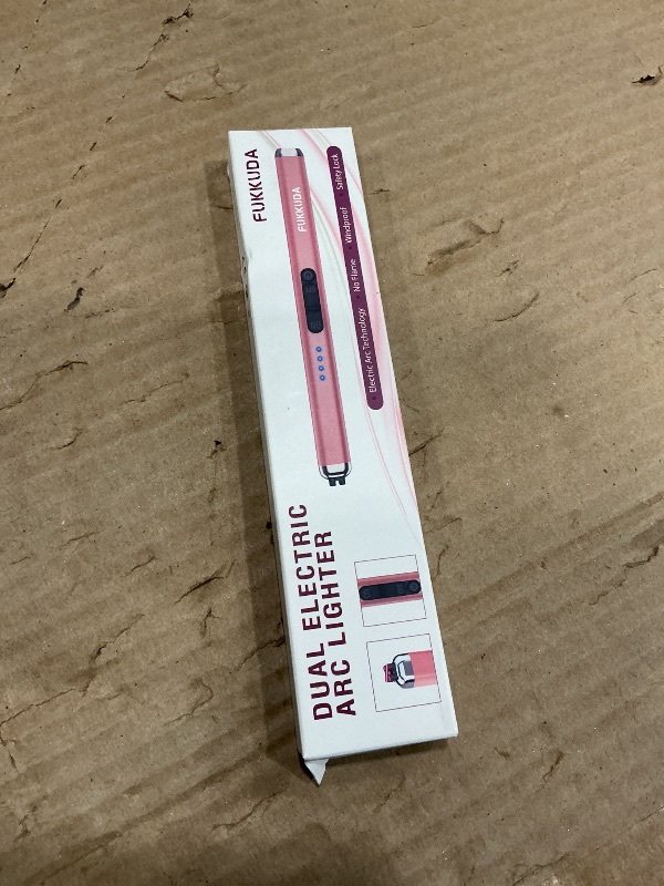 Photo 1 of ?Upgraded? Dual Arc Electric Candle Lighter Rechargeable USB Lighter Plasma Arc Lighters for Candle (Violet)