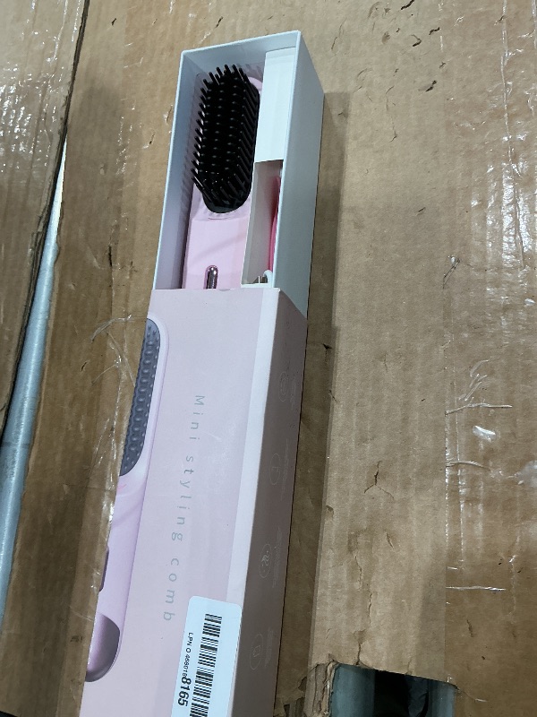 View 2 of **UNTESTED**
Go Brush Pro 2025 Hair Straightener Brush 300 Million Negative Ionic Portable Hair Straightener Comb for Women with 4 Temps Fast Heating MCH Ceramic Coating Smooth Frizz - Free Hair