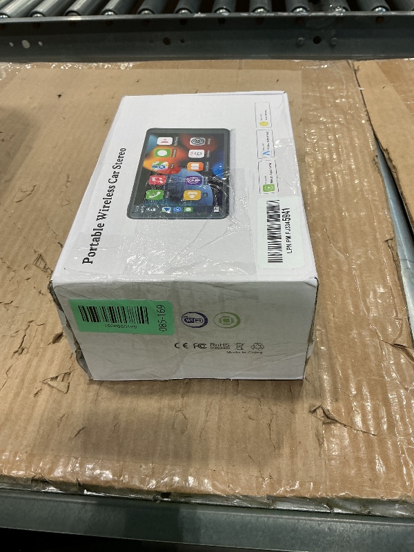 Photo 1 of ?Hieha? 2025 Wireless Portable Carplay and Android Auto, Carplay Screen for Car with Mirror Link/AUX/FM,7" Touchscreen Bluetooth 5.0, Marine Stereos for All Vehicles