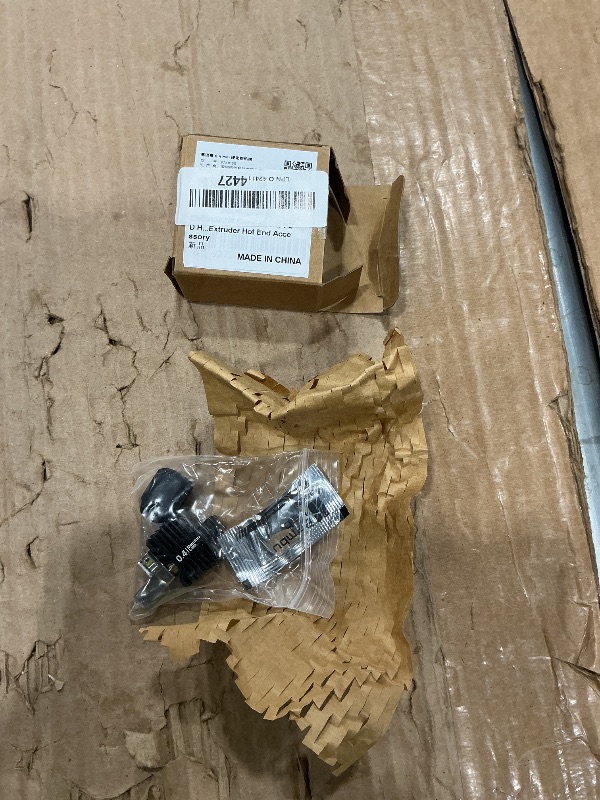 Photo 1 of **SEE CLERK NOTES**
ENOMAKER Bamboo Lab H2D High Flow Hotend Kit with 0.4mm Hardened Steel Nozzle for H2 Series 3D Printer,H2S,P2S, Save 30% Time Print Head,Consistent Extrusion Heating Block,Extruder Hot End Accessory