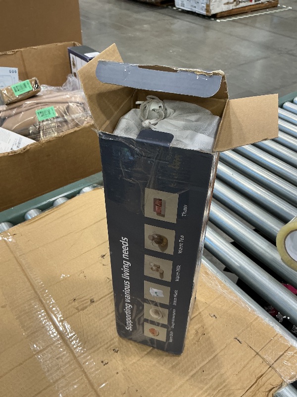 Photo 1 of ***Cord missing***Warming Mat for Food with Roll-Up & Hangable Design, 24"x16" Electric Silicone Food Warmer Trays for Chafing Dishes & Buffet, Portable Food Warmers for Parties with 7-Level Temp 8h Timer (Gray, Large)