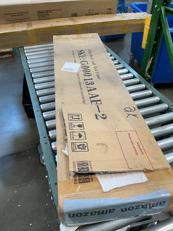 Photo 1 of *USED*
Bellemave Metal Full Size Loft Bed with Desk and Storage Shelves,Heavy Duty Loft Bed Frame Full Size for Kids,Teens,Adults,Space-Saving,Black