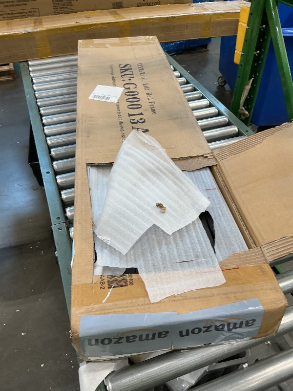 Photo 1 of *USED*
Bellemave Metal Full Size Loft Bed with Desk and Storage Shelves,Heavy Duty Loft Bed Frame Full Size for Kids,Teens,Adults,Space-Saving,Black