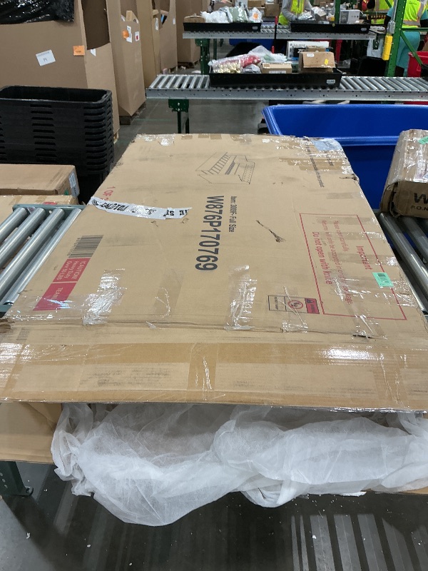 Photo 1 of *PARTIAL SET - See clerk notes*
Ball & Cast Full Size Daybed with Trundle,Upholstered Trundle Bed W/Bedframe Tufted Button & Copper Nail on Arms Design,No Box Spring Needed,Sofa Bed Frame for Bedroom,Guest Room,Beige