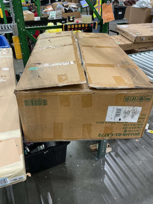 Photo 1 of **Partial set**
HONBAY Modular Sectional Sleeper Sofa with Pull Out Bed, Chenille L Shaped Couch with Storage Seats, Convertible Sectional Couches for Living Room, Bluish Grey