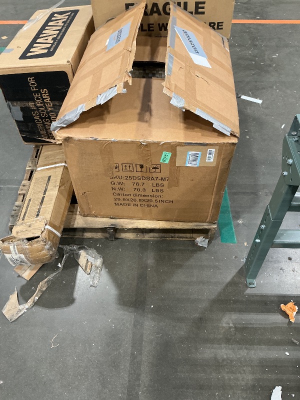 Photo 1 of *PARTIAL SET*
7 Pieces Outdoor Patio Sectional Sofa Couch, Wicker Furniture Patio Conversation Sets with Washable Cushions & Coffee Table for Garden, Poolside, Backyard