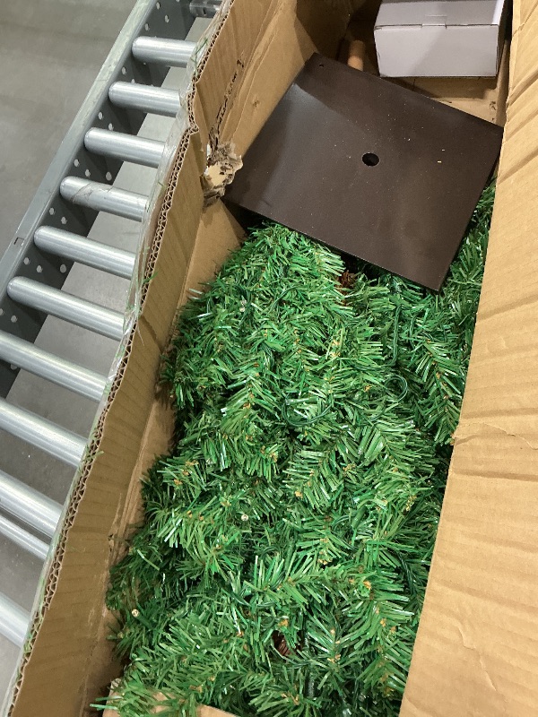 Photo 2 of 4ft Pre- Christmas Tree Fir with Remote Control, 250 Warm White Multi-Color Lights, Hinged/Feel Real/Realistic for Home, Holiday Decoration Dual Color LED Artificial Xmas Tree 4 Feet