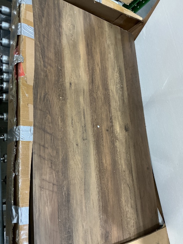 Photo 1 of **MISSING PIECES UNKNOWN**LINSY HOME Farmhouse Coffee Table with Storage