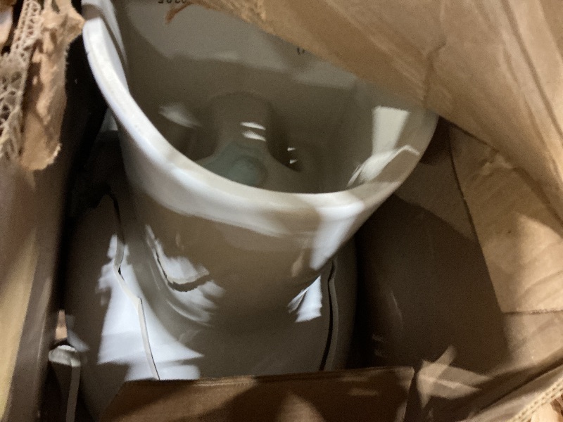 Photo 1 of *MINOR DAMAGE*
TOTO Drake Elongated TORNADO FLUSH Toilet Bowl with CEFIONTECT, Cotton White - C776CEG#01
