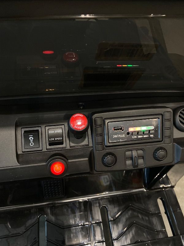 Photo 1 of *USED*
24V Ride on Toys, 2 Seater Kids Ride on Truck Car, Parent Remote Control, 4WD 800w Motor, 3 Adjustable Speeds, Built-in Music Player, Kids Electric Ride on Toys with Easy Assembly, Black