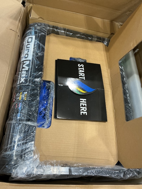 Photo 1 of DuroMax XP13000HXT 13,000-Watt 500cc Tri Fuel Gas Propane Natural Gas Portable Generator with CO Alert, Black/Blue