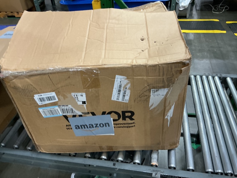 Photo 1 of 1 Modern PU Leather Counter Height Stools, Swivel Kitchen Barstool with Back and Footrest, Height Adjustable Armless Bar Chair, Island Barstools for Kitchen, Dining Room, Black