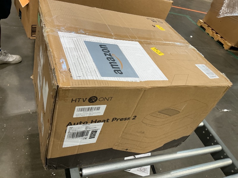 Photo 1 of HTVRONT Auto Heat Press 2 - Heat Press Machine for T Shirts with Adjustable Pressure & Higher Heating Height, Heats Up Fast & Evenly Heat Press 15x15 for HTV, Sublimation, Heat Transfer Projects