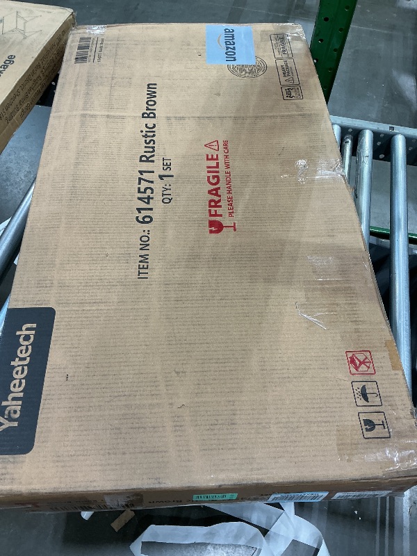 Photo 1 of *USED*
Yaheetech Vintage Coffee Table, Lift Top Coffee Table with Large Hidden Storage Shelf, Lift Tabletop Dining Table for Living Room, Home Small Space, 38.6in, Rustic Brown