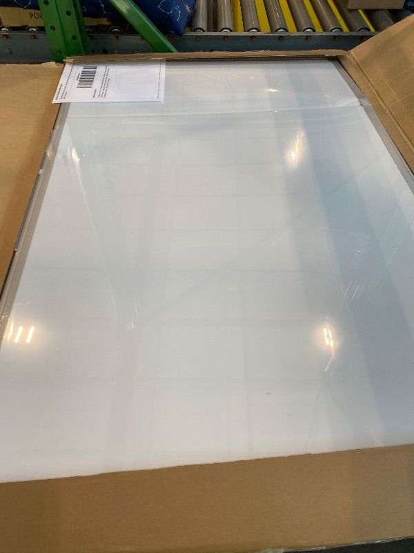 Photo 1 of ***MINOR DAMAGE*** VUSIGN 36" x 24" Magnetic Whiteboard for Wall, Dry Erase Board with Silver Frame, Hanging White Board for Office, Home, Classroom, Conference Room – Accessories Included