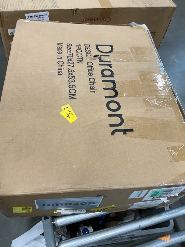 Photo 1 of *USED*
Ergonomic Office Chair - Adjustable Desk Chair with Lumbar Support and Rollerblade Wheels - High Back Chairs with Breathable Mesh - Thick Seat Cushion, Head, and Arm Rests - Reclines (Black)