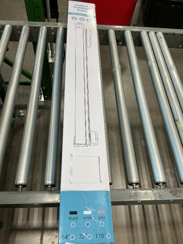 Photo 1 of ***Missing hardware***PRObebi Retractable Dog Gate for The House Extends to 54" Wide 34" Tall, Gates for Baby Indoor, Stair Gate for Outdoor, Staris, Hallways, Doorways, Deck, Porch, Need Drilling