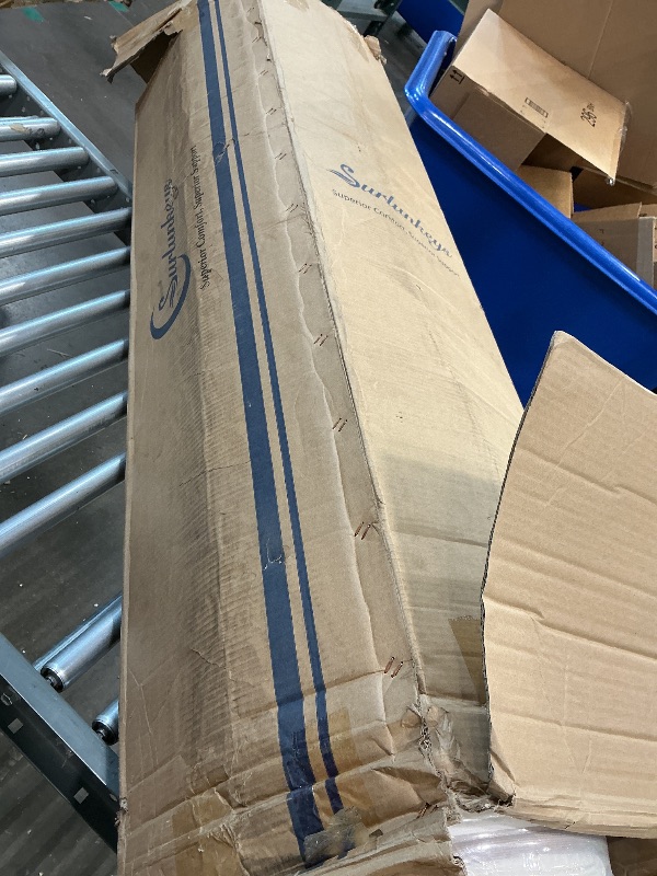 Photo 1 of SURLUNKEYS Gel Foam Innerspring Mattress - 14 Inch Queen Size Mattress for Motion Isolating Pressure Relief, Euro Top Medium Firm Roll in a Box, Reinforced Edge Support, 120-night Trial