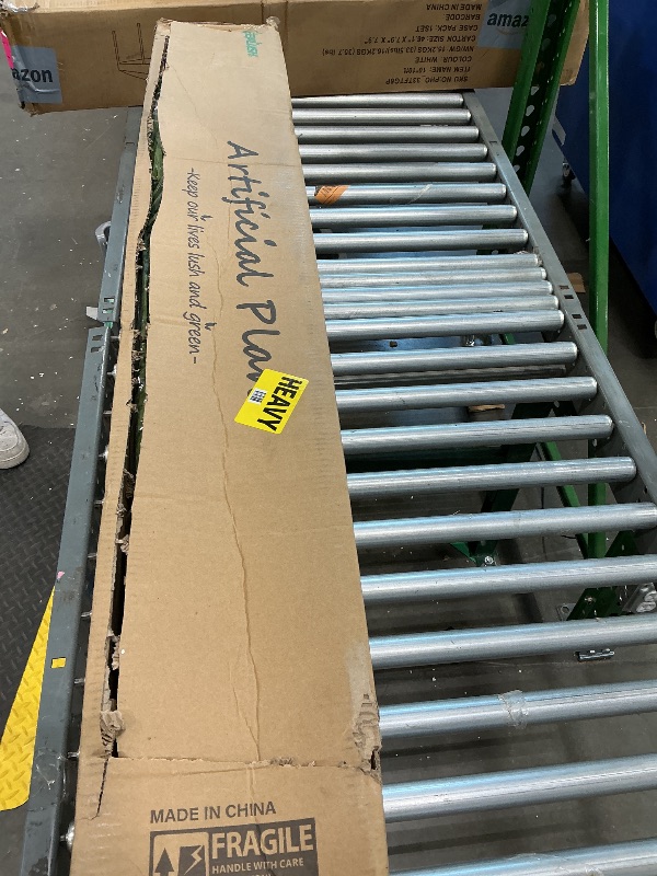 Photo 1 of 6ft Tall Triple Golden Cane Palm Artificial Tree Large Tropical Palm Tree UV Resistant Fake Plant in Pot for Indoor Outdoor Big House Living Room Outside Patio Office Home Decor (Set of 2)