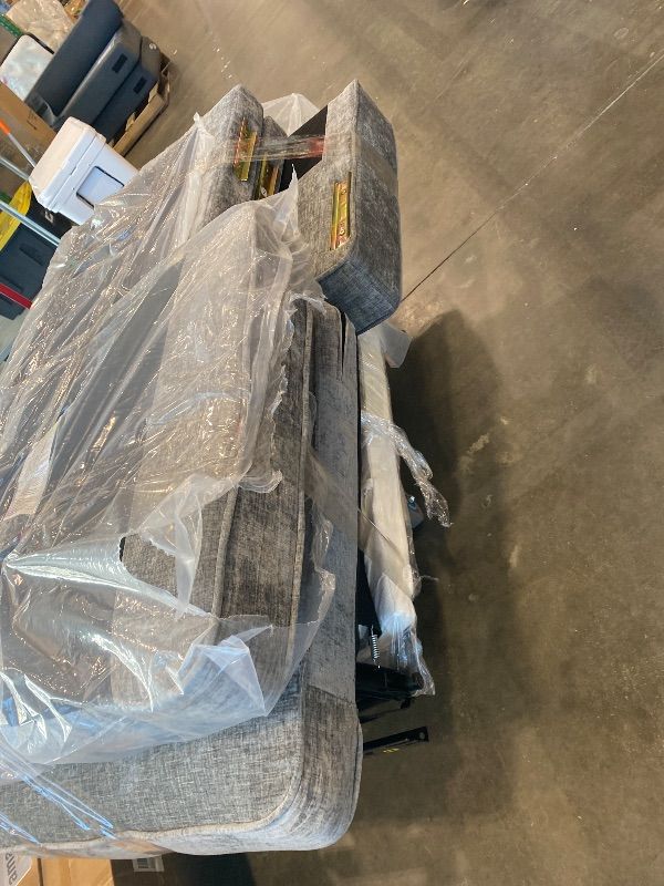 Photo 1 of ***SEE PHOTOS AND CLERK NOTES***
Marsail Pull Out Sofa Bed, Full Size Sleeper Sofa with Memory Foam Mattress, 2 USB Charging and Removable Covers, Loveseat for Living Room, Apartment, Supports 600 LBS, Chenille Fabric, Grey