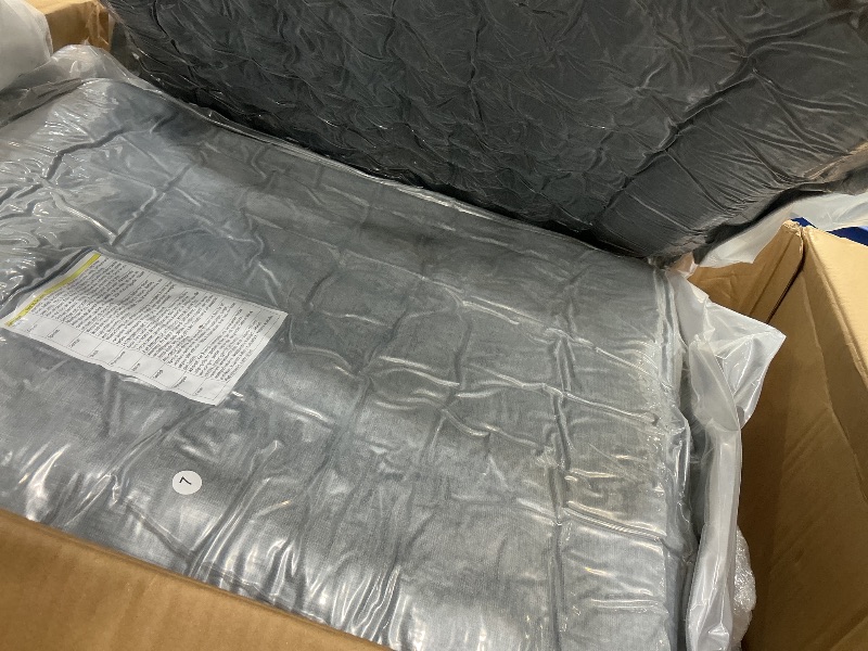 Photo 1 of ***SEE PHOTOS AND CLERK NOTES***
Marsail Pull Out Sofa Bed, Full Size Sleeper Sofa with Memory Foam Mattress, 2 USB Charging and Removable Covers, Loveseat for Living Room, Apartment, Supports 600 LBS, Chenille Fabric, Grey