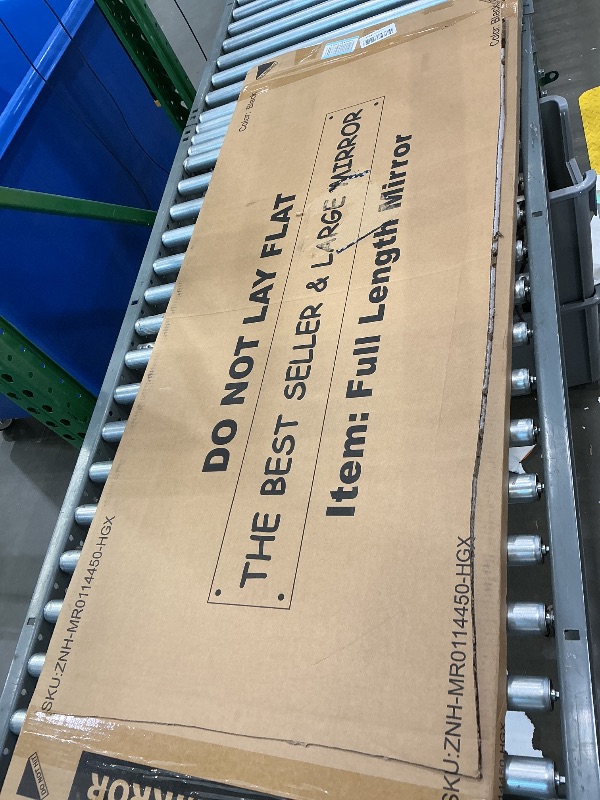 Photo 1 of *USED*
LadyNow Full Length Mirror,  Oversized Floor Mirror Freestanding, Full Body Floor Standing Mirror with Stand, Hanging Mounted for Bedroom Living Room, Gold, Arched Style