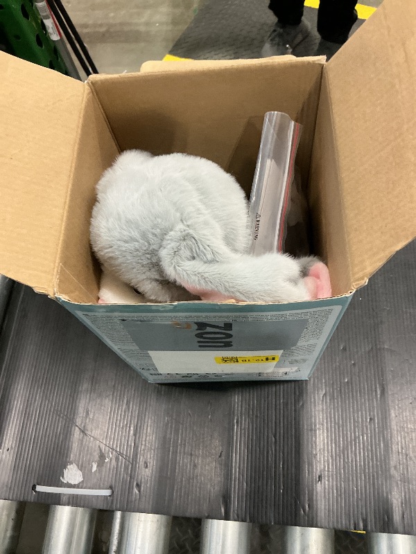 Photo 1 of *USED*
YH YUHUNG Interactive Talking Bunny Plush – Two Modes: Record (10s) & Repeat Talk-Back, 10 Songs, Flapping Ears, Volume Up/Down, Soft Gray-Pink, 3×AA Required, Ages 3+