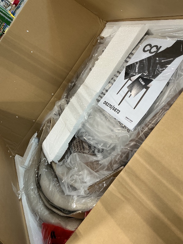 Photo 1 of ***PARTIAL SET*** ***READ CLERK NOTES*** COLAMY Wooden Dining Chairs Set of 6, Modern Upholstered Fabric Dining Room Chair, Farmhouse Kitchen Side Chairs with Foot Pegs, Beige