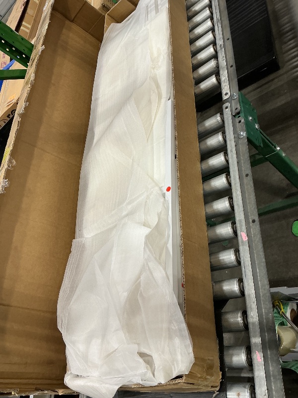 Photo 1 of *MISSING PIECES*
Bellemave Queen Size Loft Bed with Desk and Storage Shelves, Queen Loft Bed with Wardrobe and Hanging Rod, Game Loft Beds with Guardrail and Ladder, Heavy Duty Loft Beds for Adults Teens, White