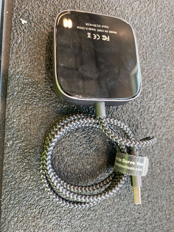 Photo 1 of **Missing Part - Adapter missing**
2-in-1 Wireless CarPlay Adapter & Car TV Mate Pro 2025 [Anti-Interference, Aluminum Case] Convert Wired to Wireless Apple Car Play or HDMI for TV Stick, Fit for 2016+ Cars, Christmas for Gift for Men