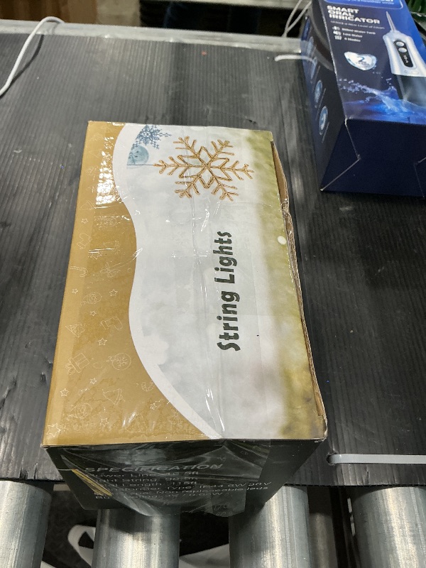 Photo 1 of *USED*
LJLNION 300 LED String Lights Outdoor Indoor, Extra Long 98.5FT Christmas Lights, 8 Lighting Modes, Plug in Waterproof Fairy Lights for Wedding Party Bedroom Decorations (Warm White)