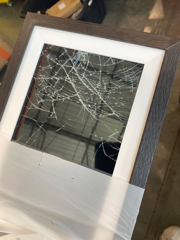 Photo 1 of **CRACKED, FUNCTIONAL**Frameo Digital Frame WiFi, 10.1inch Smart Photo Frames Electronic Digital Picture Frame, 1280x800, Touch Screen, Auto-Rotate, Wall Mountable, 16GB, Share Instant Photos/Videos via Frameo-App Anywhere