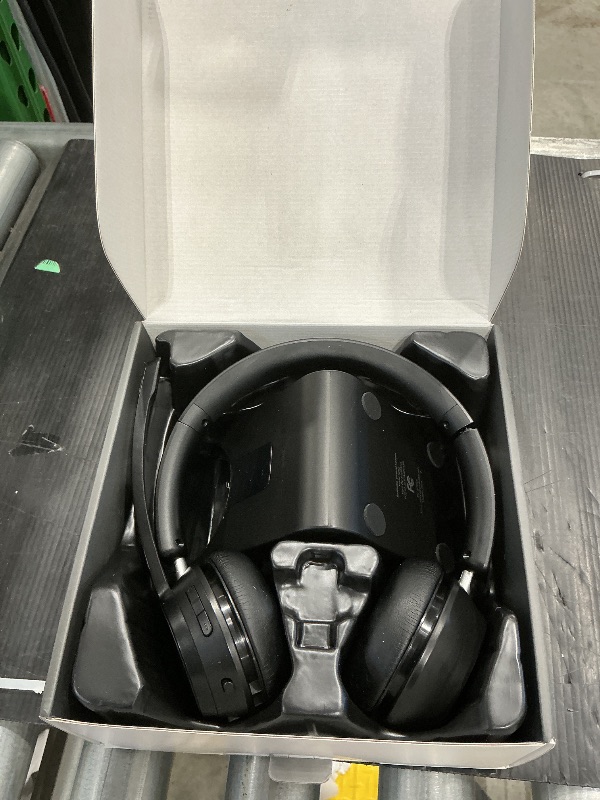 Photo 1 of (Upgraded Version) Wireless Headset, Bluetooth Headset with Noise Cancelling Microphone, Best Headphones with Mic Mute & USB Dongle for PC/Computer/Laptop/Cell Phones/Remote Work/Call Center