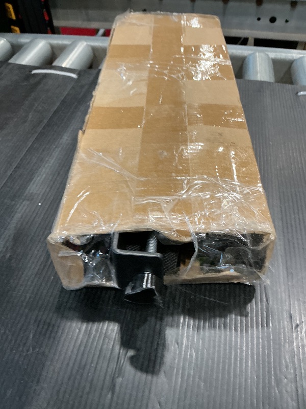 Photo 1 of **MISSING PARTS UNKNOWN**
Xiomot Over The Table Rod Stand with Clamps Adjustable 13''-42'' Tall 29"-98" Length Black Table Arch Hanging for Wedding Birthday Party Halloween Christmas