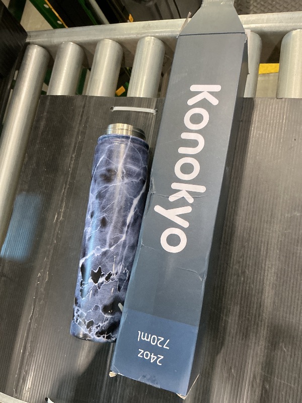 Photo 1 of *missing parts*
Konokyo Insulated Water Bottle 24oz Stainless Steel Sport Bottles with 3 Lids,Marble Ocean