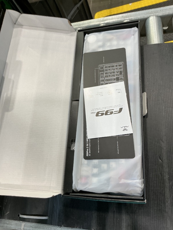 Photo 1 of x Aula F99 Pro Mechanical Keyboard, Wireless Gaming Keyboards RGB Backlit Hot Swappable Custom Creamy Bluetooth Computer Keyboard, Tri-Mode BT5.0/2.4GHz/USB-C, Pre-lubed Switches PBT Keycaps