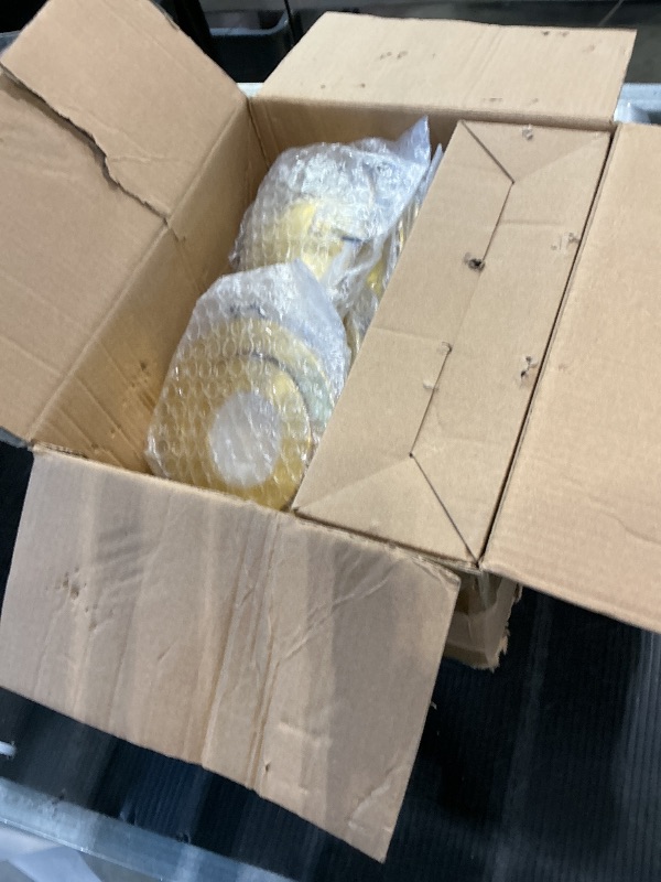 Photo 1 of **UNTESTED**
POPANU 4 inch LED Recessed Light - 9W Gold Gimbal Recessed Lighting Canless Soffit Swivel Eyeball 90° Tilt Wafer Slope Ceiling Adjustable Spotlight Dimmable for Accent Lighting Gold 6 Pack