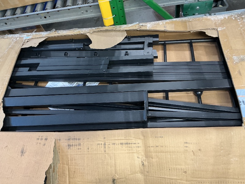 Photo 1 of **MISSING PARTS - SEE CLERK NOTES**
BedsPick Queen Size Classic Metal Queen Bed Frame with Victorian Style Wrought Iron-Art Headboard, 13 Steel Slats and 12.5" Under Bed Storage, No Box Spring Needed, Noise Free, Easy Assembly, Black