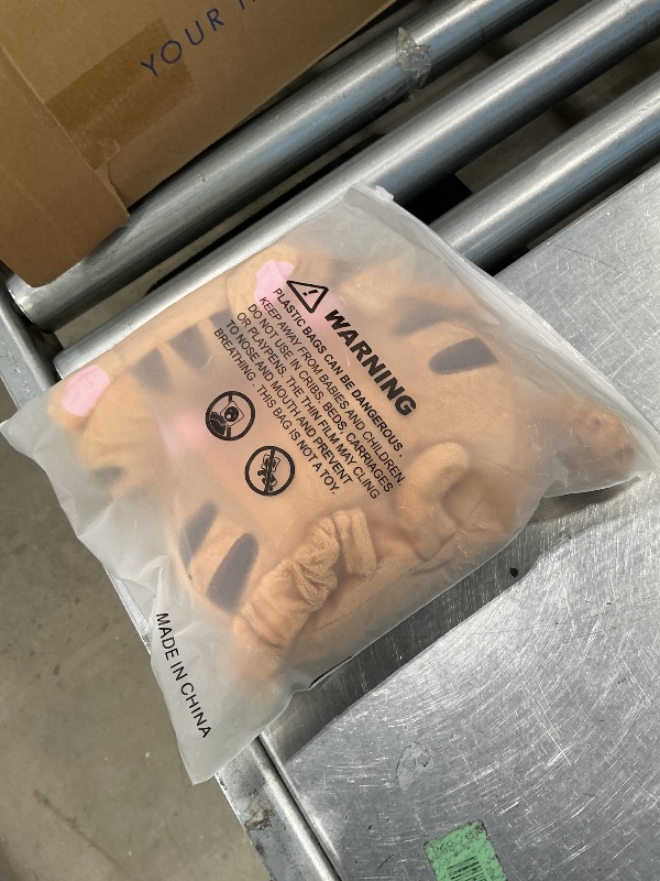 Photo 1 of JunNeng Baby Head Protector Backpack, Toddler Walking Fall Head Protection, Brown Tiger