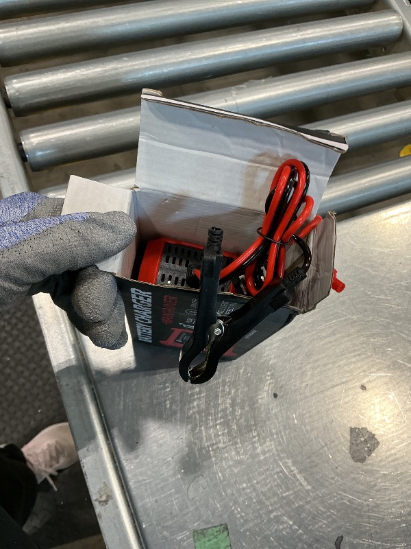 Photo 1 of Corebox Battery Charger 6-Amp 12V Automatic Smart Battery Trickle Charger, Battery Maintainer Desulfator with Temperature Compensation for Car Truck Motorcycle Lawn Mower Marine