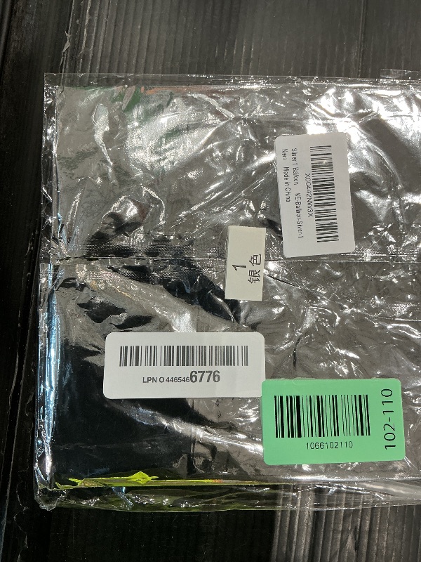 Photo 1 of 40 Inch Silver 1 Balloon for First Birthday, 1st Number Balloons Birthday Decorations for Girl Boy Kids Toddler Baby, One Giant Number 1 Balloon