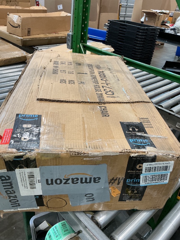 Photo 1 of **MISSING PARTS - See clerk notes**
HomePop Kolbe Upholstered Dining Chair - Stain-Resistant Woven Fabric, 19.5" Seat Height, Ideal for 29-31 Inch Tables (Single Pack)