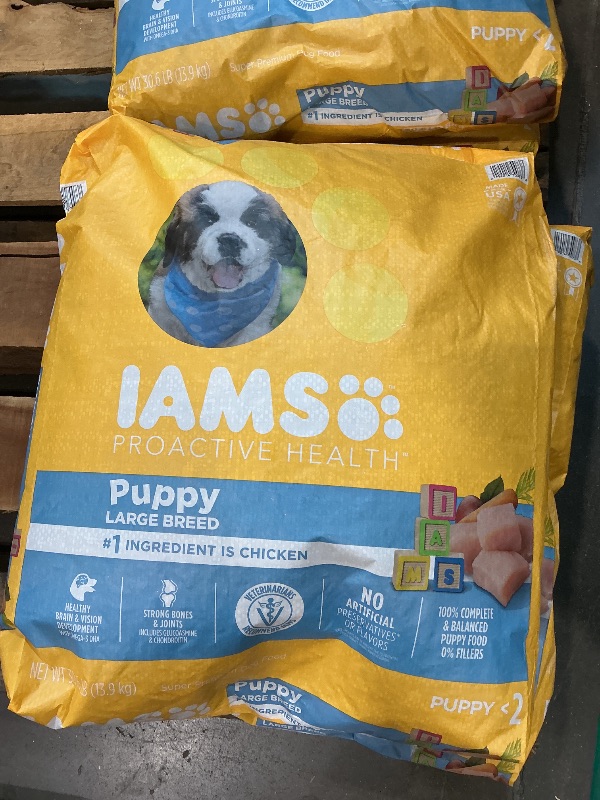 Photo 1 of ***CAT & DOG FOOD MIX*** ***SEE WAREHOUSE PHOTOS*** IAMS Proactive Health Indoor Weight Control & Hairball Care Adult Dry Cat Food, Chicken & Turkey Recipe, 22 lb. Bag